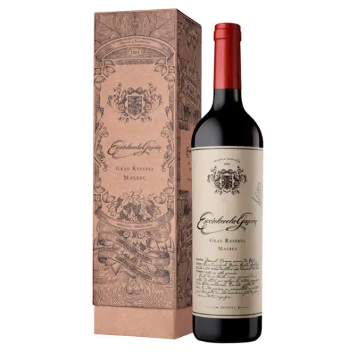 Vino escorihuela gascon malbec gran reserva estuche